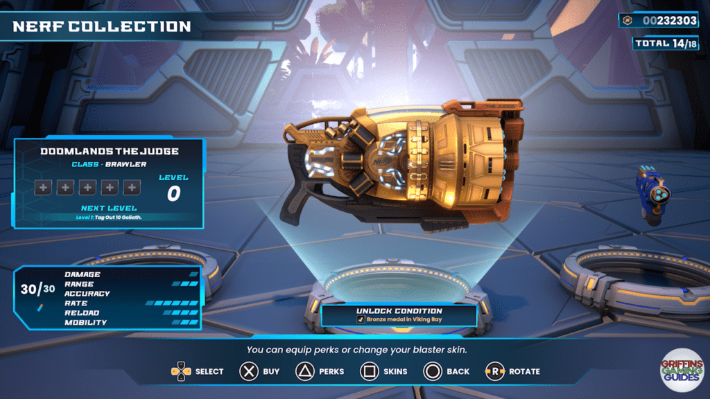 Nerf Legends Collector Doomlands The Judge