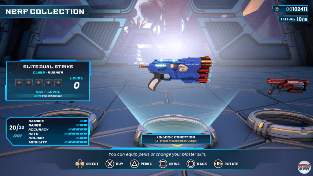 Nerf Legends Collector Elite Dual Strike