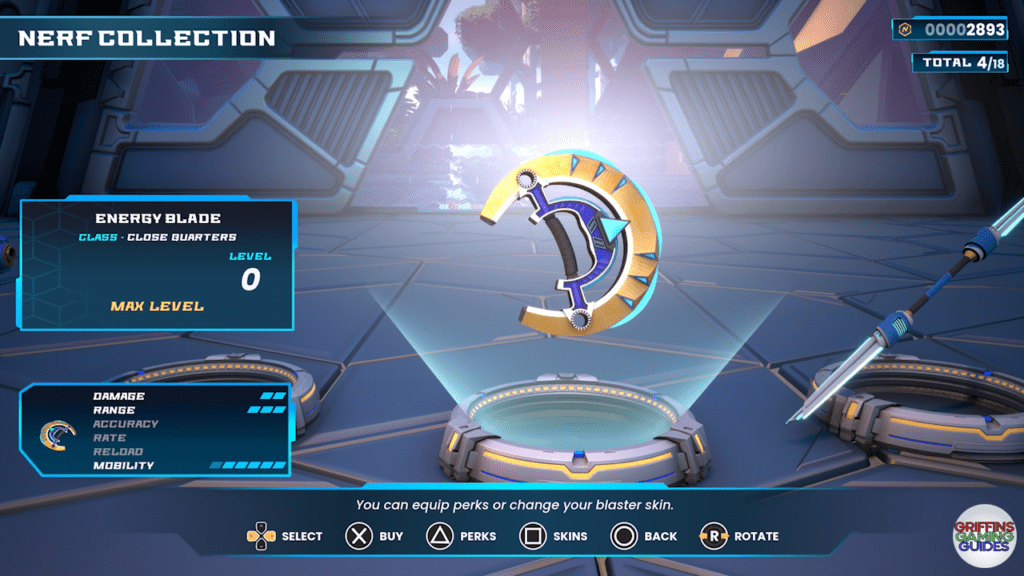 Nerf Legends Collector Energy Blade