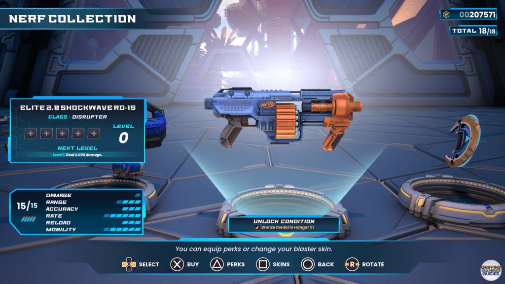 Nerf Legends Collector Elite 2.0 Shcockwave RD 15