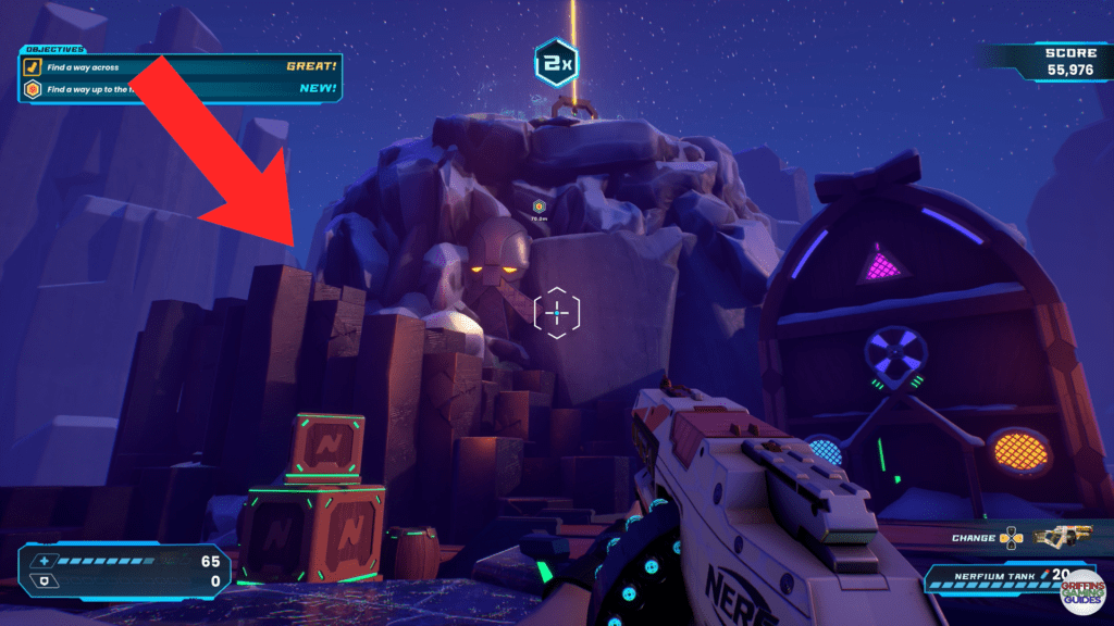 Nerf Legends Keen Eye Heavy Striker Location