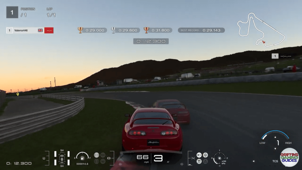 Gran Turismo 7 National A Licence A10 corner 2 apex