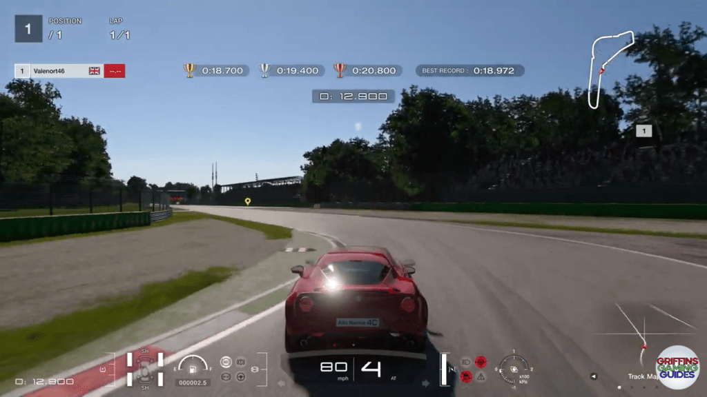 Gran Turismo 7 National A Licence A6 corner 3 apex