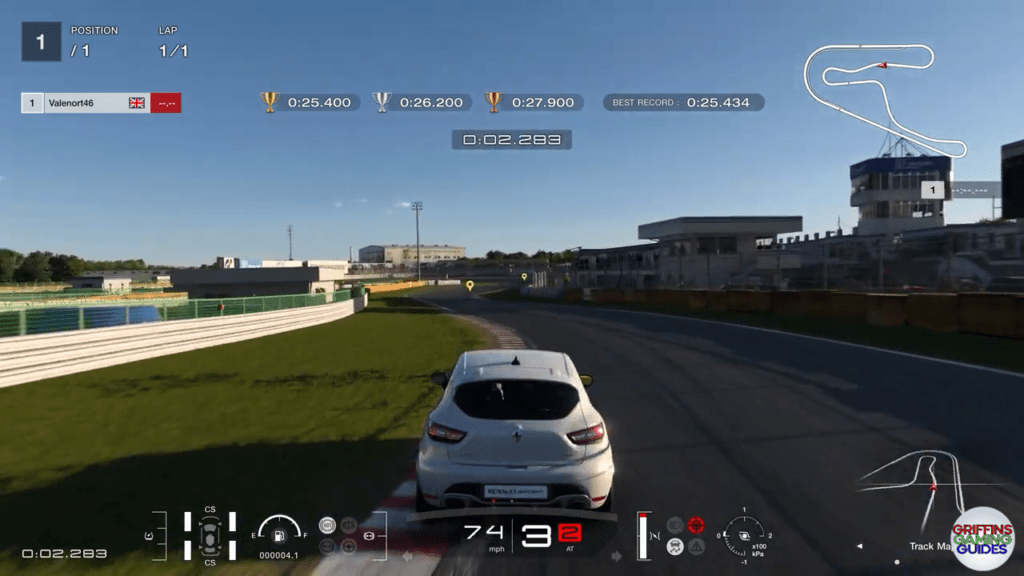 Gran Turismo 7 National B Licence B10 first corner