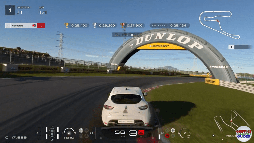 Gran Turismo 7 National B Licence B10 fourth corner apex