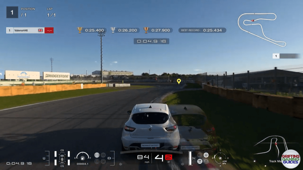 Gran Turismo 7 National B Licence B10 second corner apex