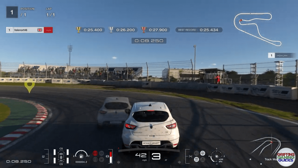 Gran Turismo 7 National B Licence B10 third corner apex