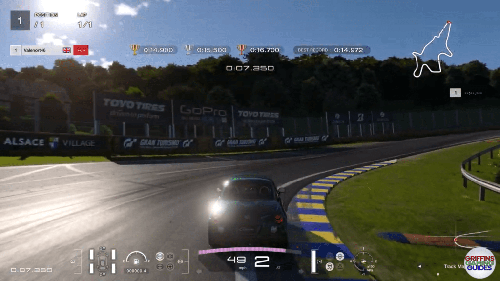 Gran Turismo 7 National B Licence B3 Smooth Lines