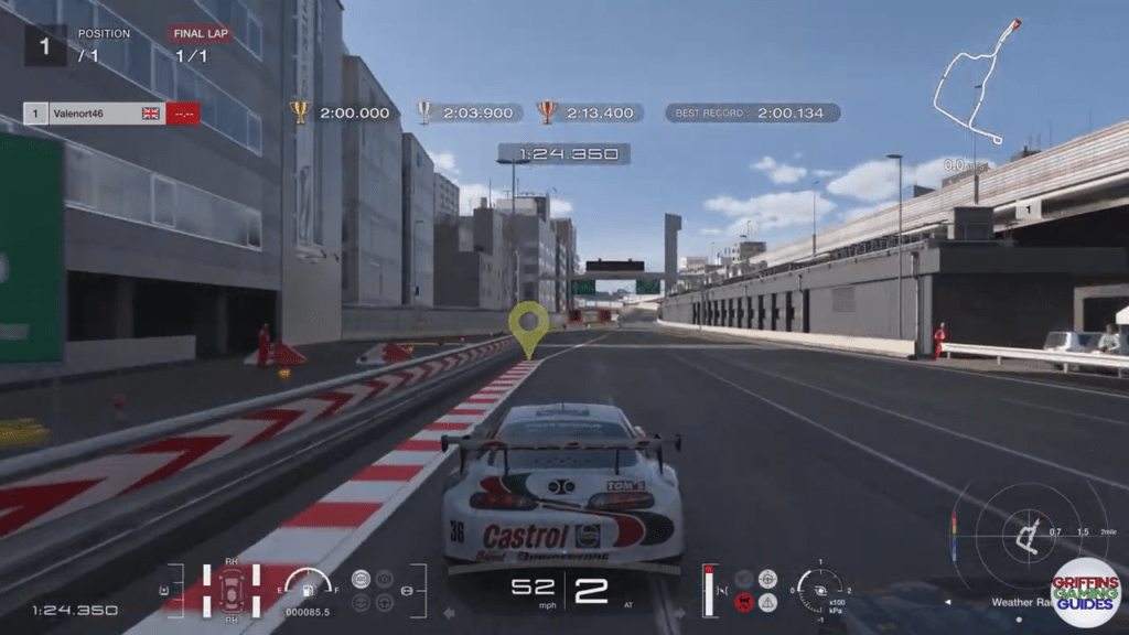 Gran Turismo 7 Super Licence S4 corner 15 exit