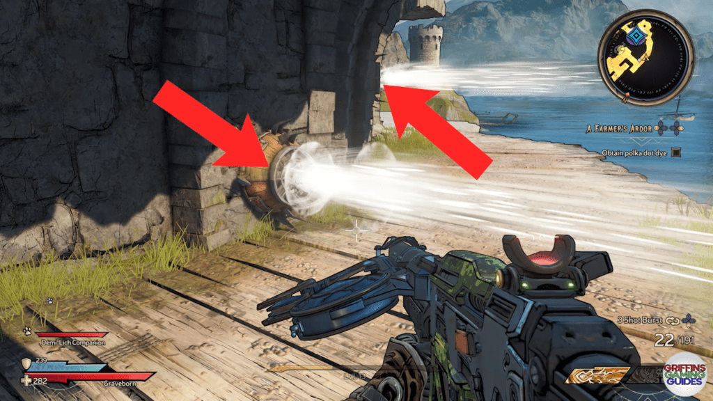 Tiny Tinas Wonderlands A Farmers Ardor Side Quest Polka Dot Dye Air Jets