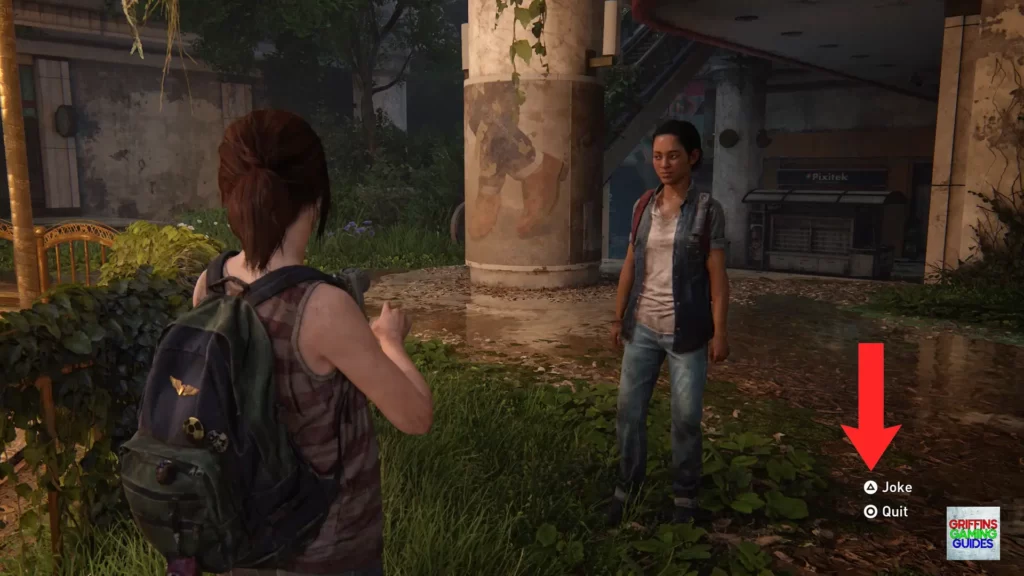 The Last Of Us Part 1 Ellie Joke 6