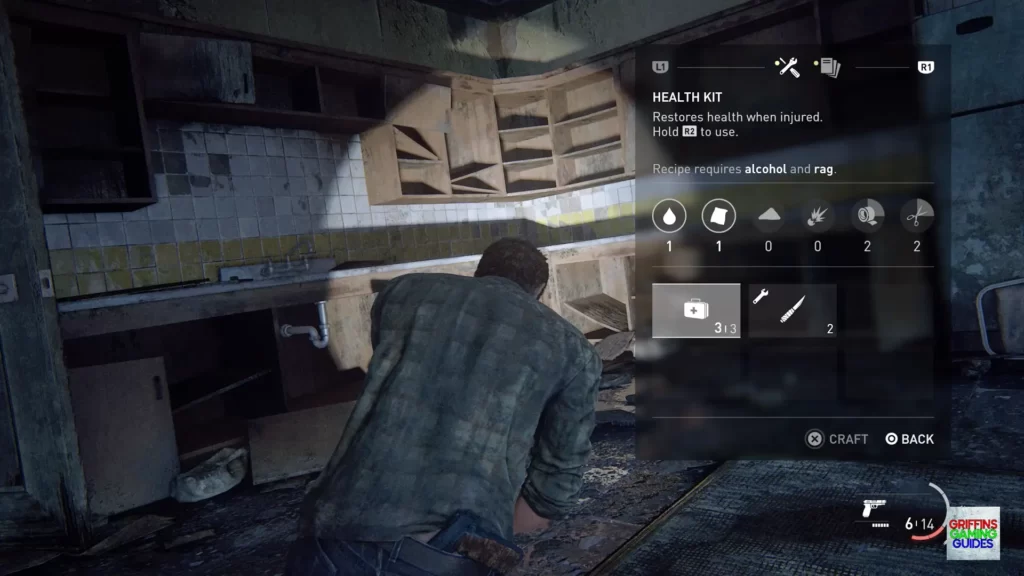 The Last Of Us Part 1 Geared Up Health Kit Craft