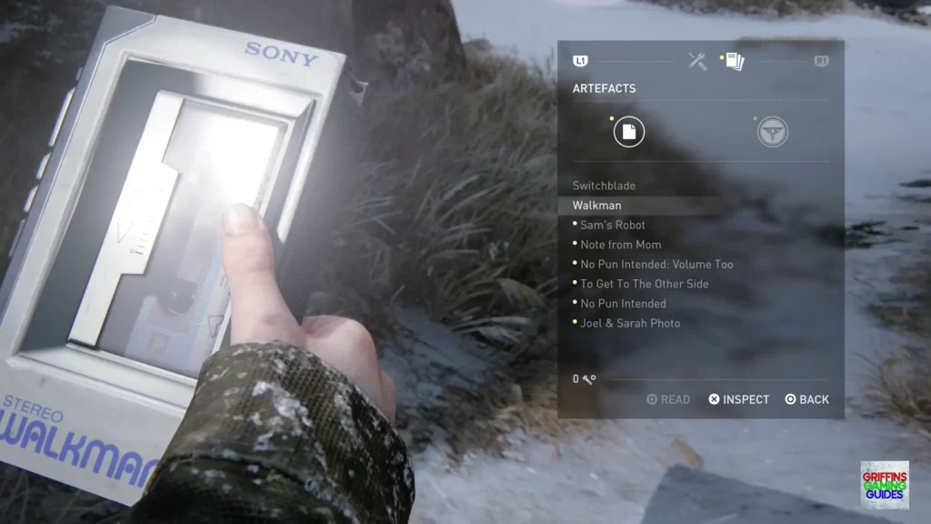 The Last Of Us Part 1 Artefact 66