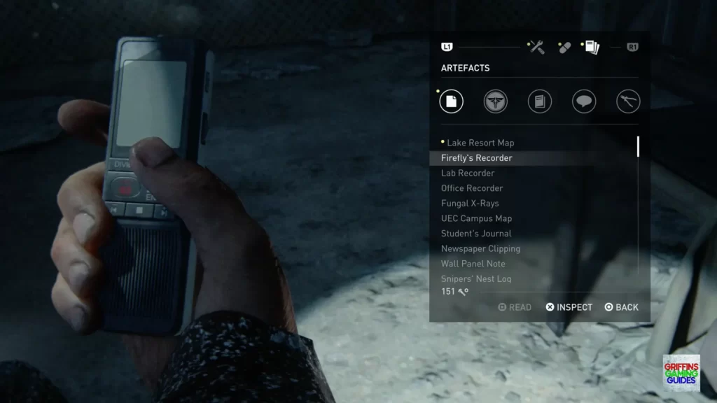 The Last Of Us Part 1 Artefact 73