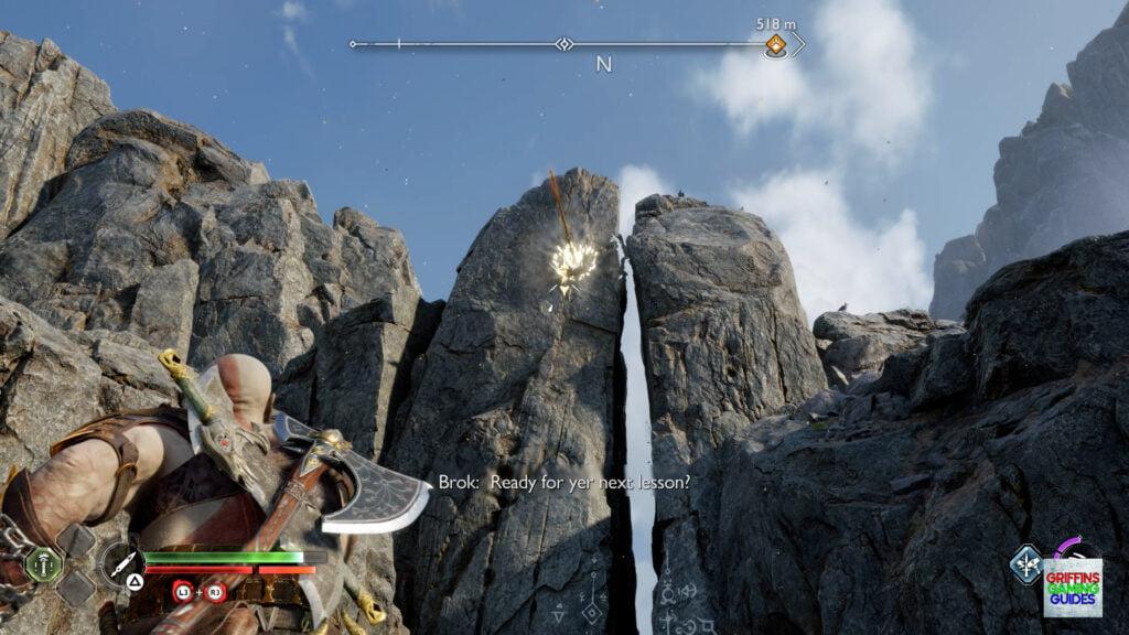 God Of War RagnaröK Lindwyrm 1 Throw Spear