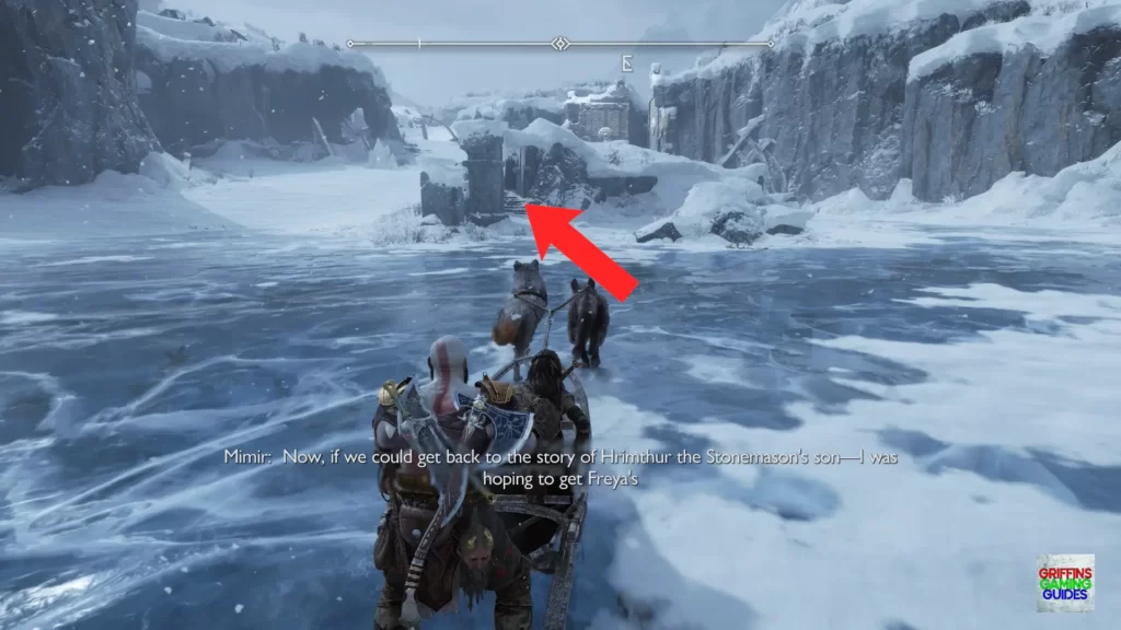 God Of War Ragnarök Artefact 10 Climb Staircase