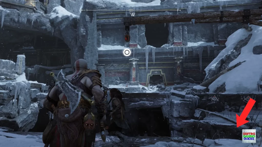 God Of War Ragnarök Artefact 12 Jump Across then Head Down