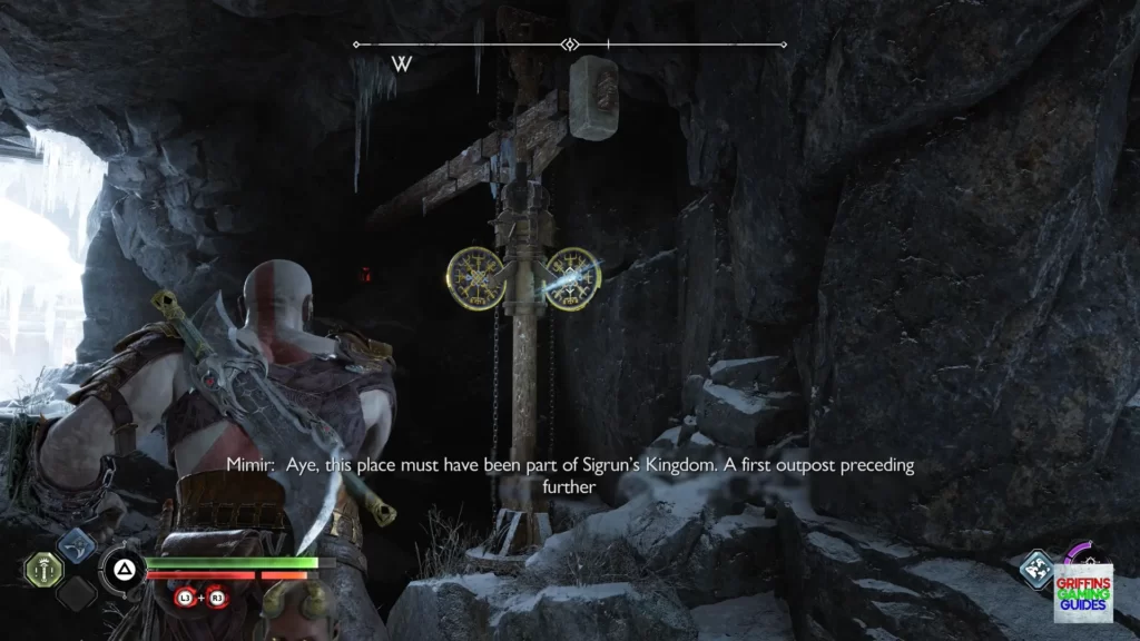 God Of War Ragnarök Artefact 12 Swing Crane Around