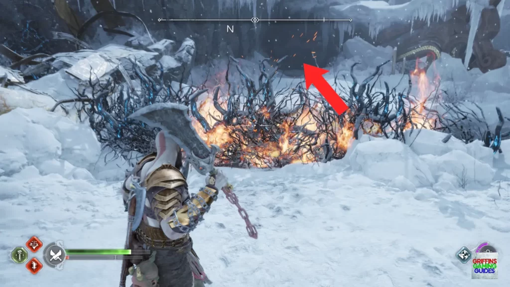 God Of War Ragnarök Artefact 13 Burn Vines