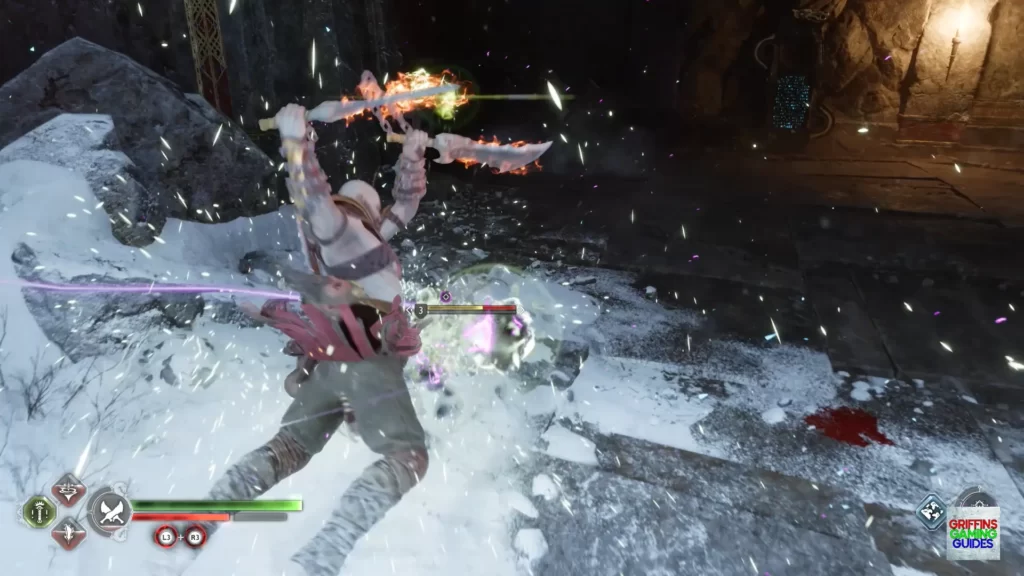 God Of War Ragnarök Artefact 13 Clear 3rd Ambush