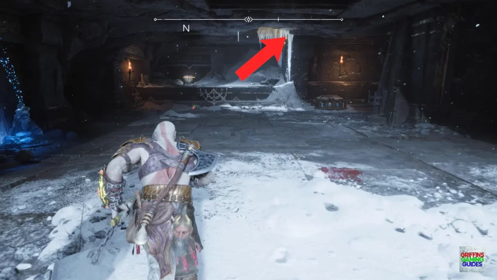 God Of War Ragnarök Artefact 13 Climb Wall