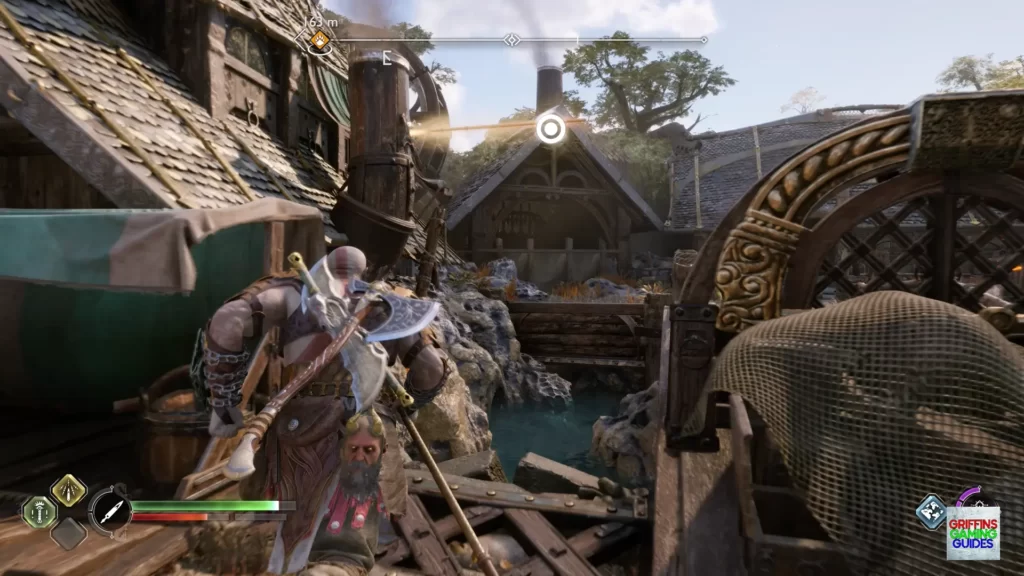 God Of War Ragnarök Flower 1 Jump Across