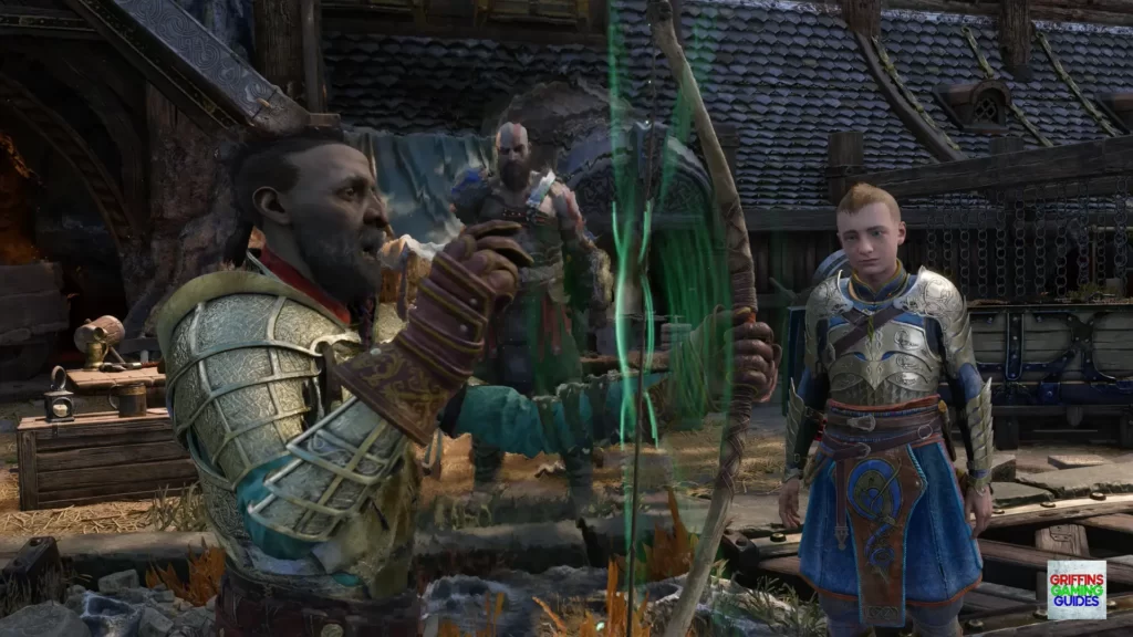 God Of War Ragnarök Kvasir's Poem 2 Bow Upgrade