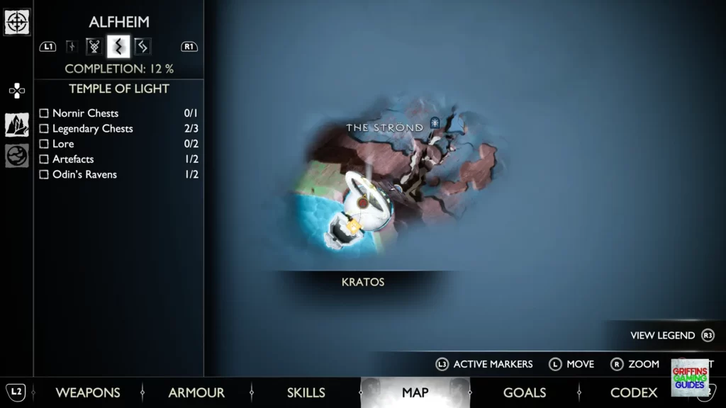 God Of War Ragnarök Kvasir's Poem 7 Map