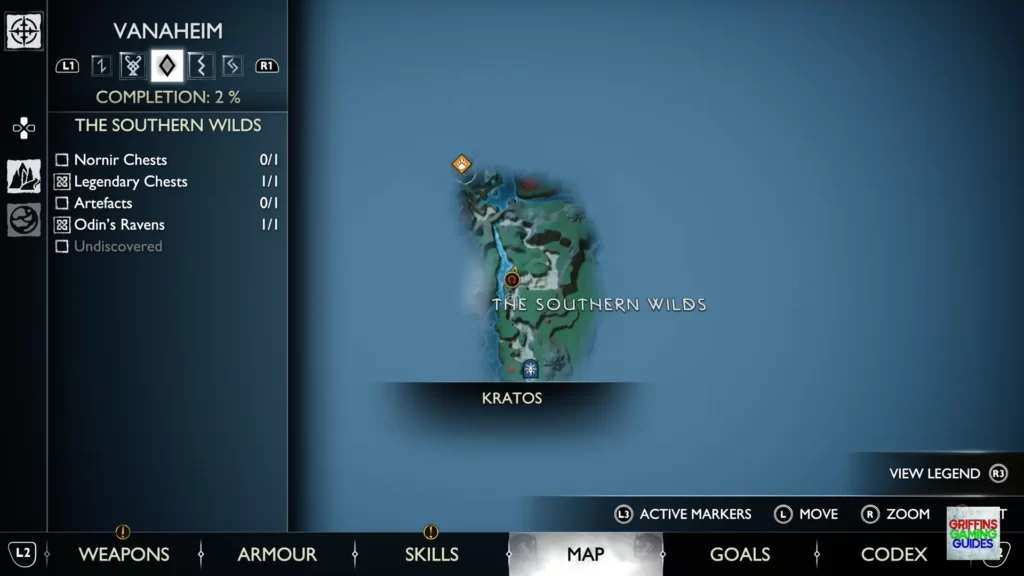 God Of War Ragnarök Kvasir's Poem 9 Map