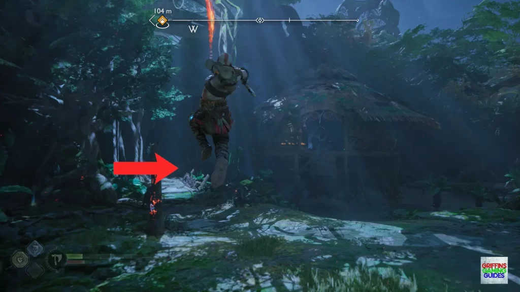 God Of War Ragnarök Legendary Chest 15 Swing Down to Land