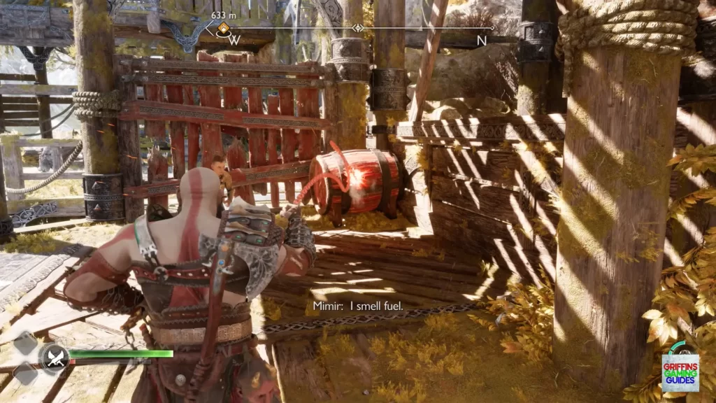 God Of War Ragnarök Legendary Chest 2 Destroy Barrel