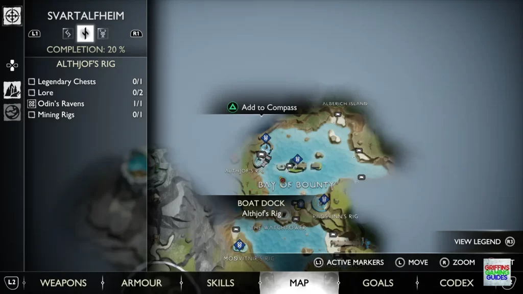 God Of War Ragnarök Legendary Chest 2 Map