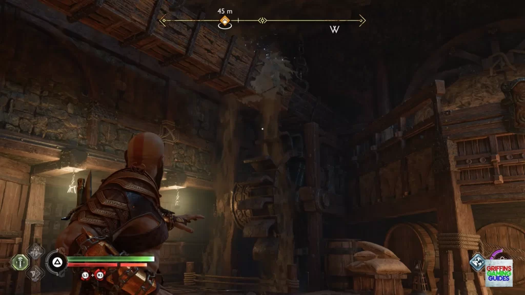 God Of War Ragnarök Nornir Chest 15 Freeze Water Chute