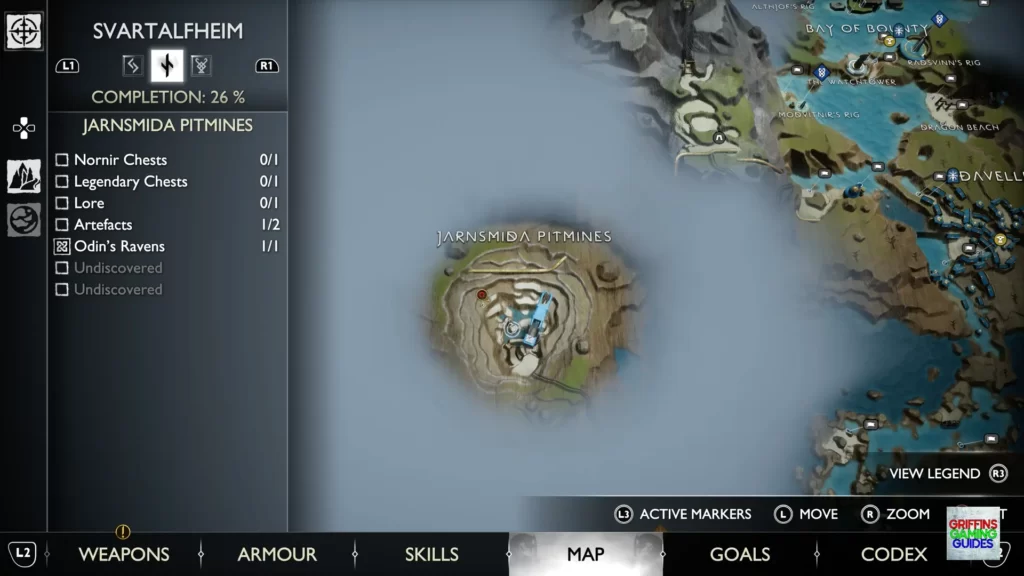 God Of War Ragnarök Nornir Chest 6 Map