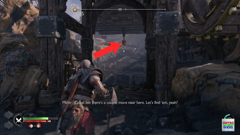 God Of War Ragnarök Nornir Chest 6 N Rune Grapple Point