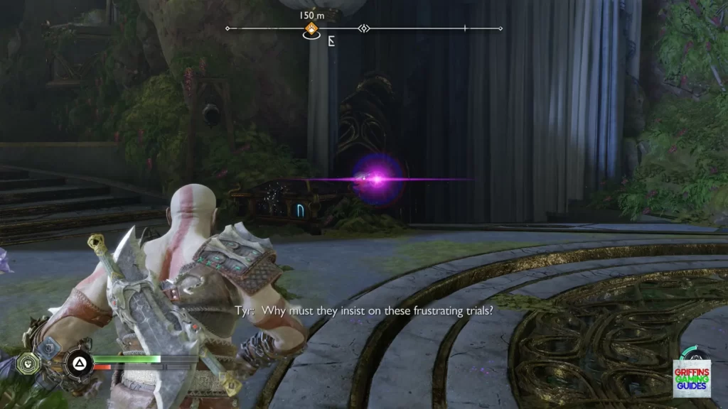 God Of War Ragnarök Nornir Chest 8 Hit Twilight Stone with Axe