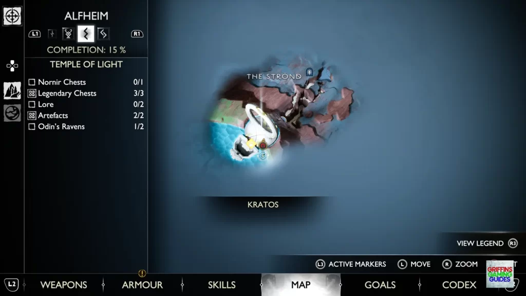 God Of War Ragnarök Nornir Chest 8 Map