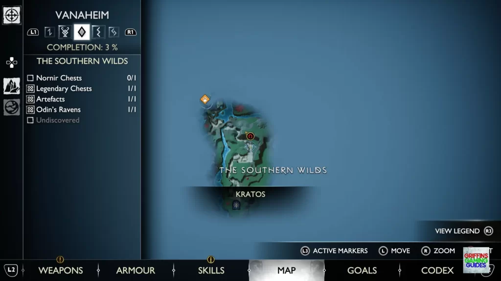 God Of War Ragnarök Nornir Chest 9 Map