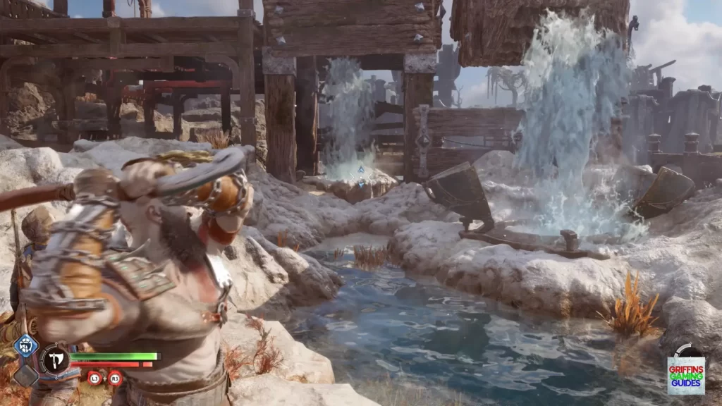 God Of War Ragnarök The Librarian Kvasir's Poem 1 Frozen Geyser 1