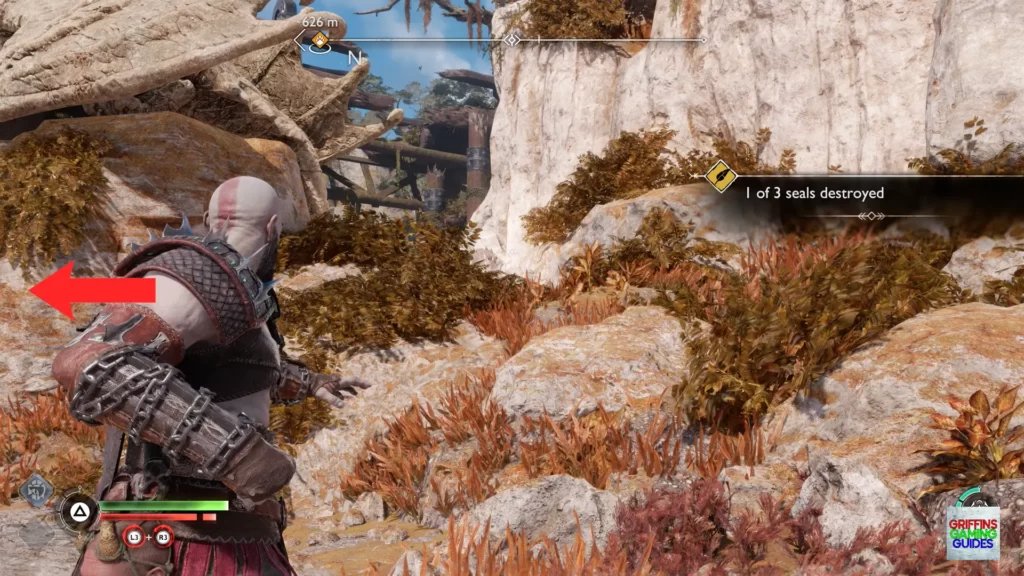 God of War Ragnarök Nornir Chest 3 F Rune Location