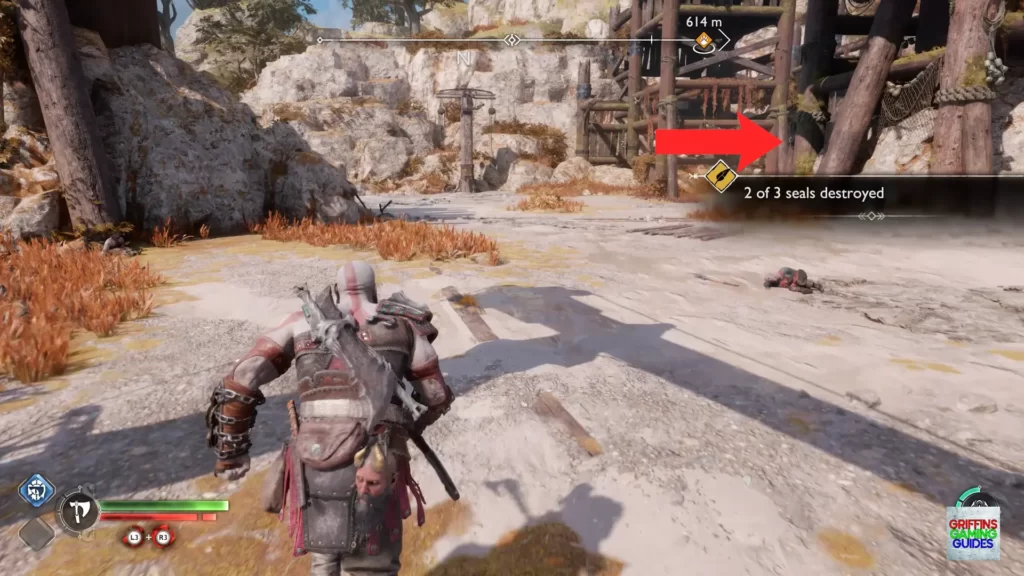 God of War Ragnarök Nornir Chest 3 F2 Rune Location 2