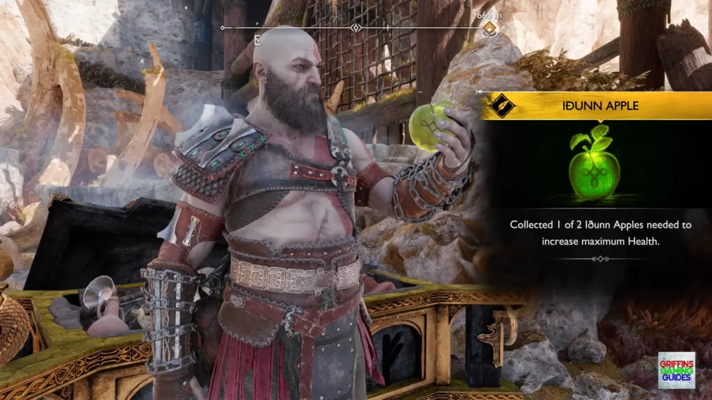 God of War Ragnarök Nornir Chest 3 Idunn Apple