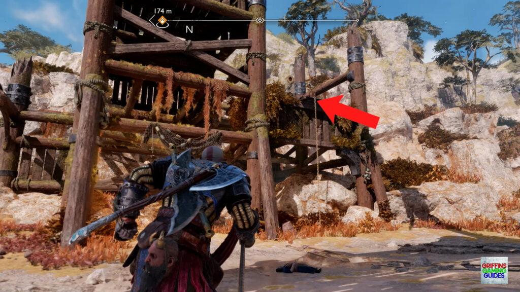 God Of War RagnaröK Lindwyrm 2 Climb Gold Chain