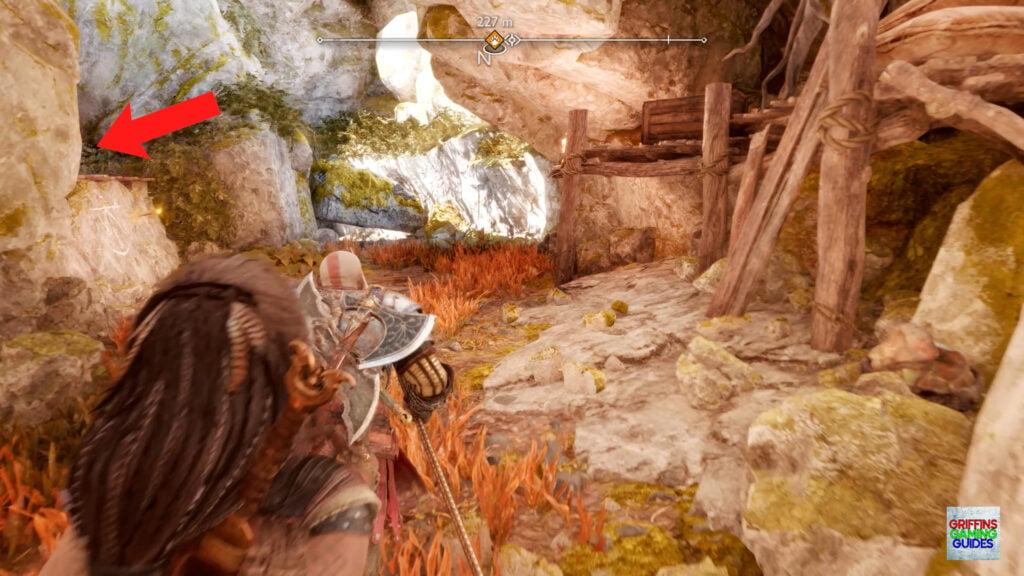 God Of War RagnaröK Lindwyrm 2 Mantle Up Ledge
