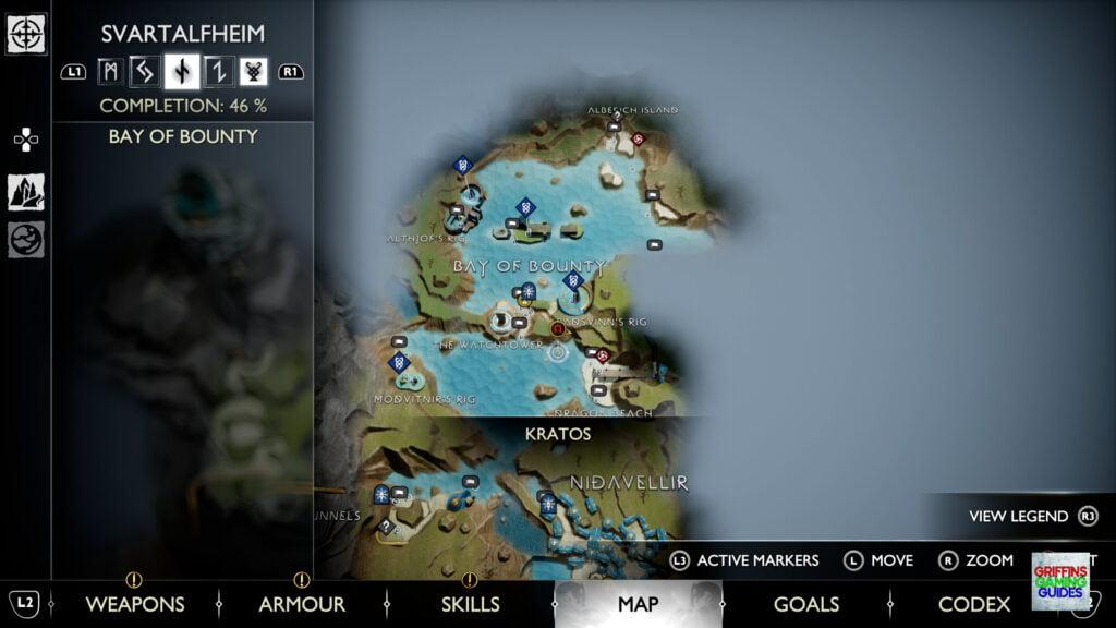 God Of War RagnaröK Lindwyrm 2 Map