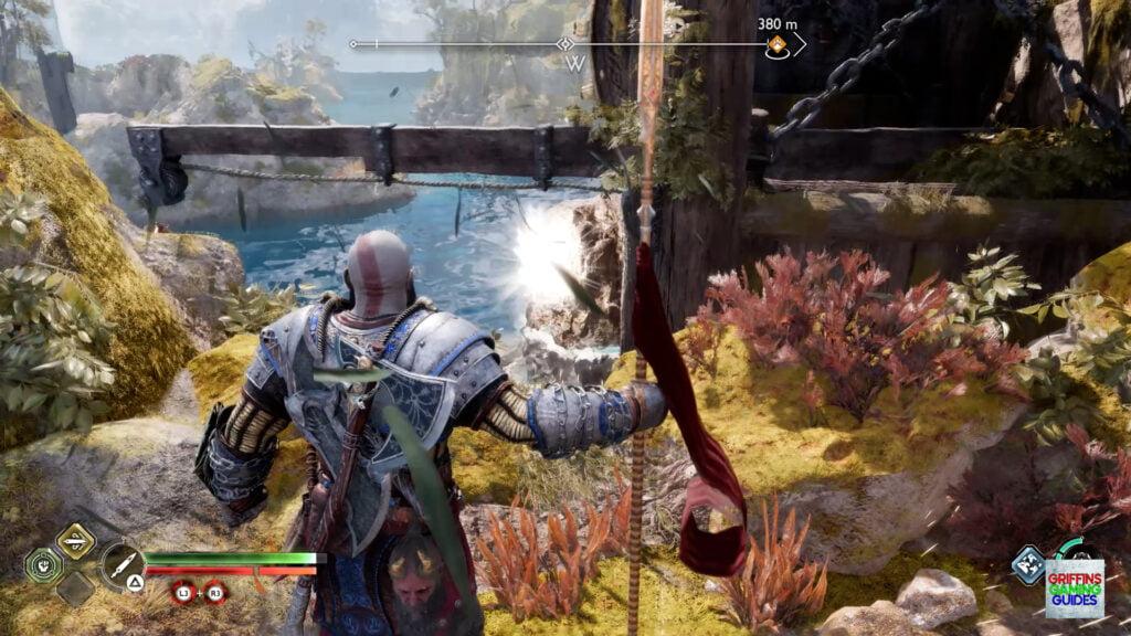 God Of War Ragnarök Lindwyrm 3 Explode Rock