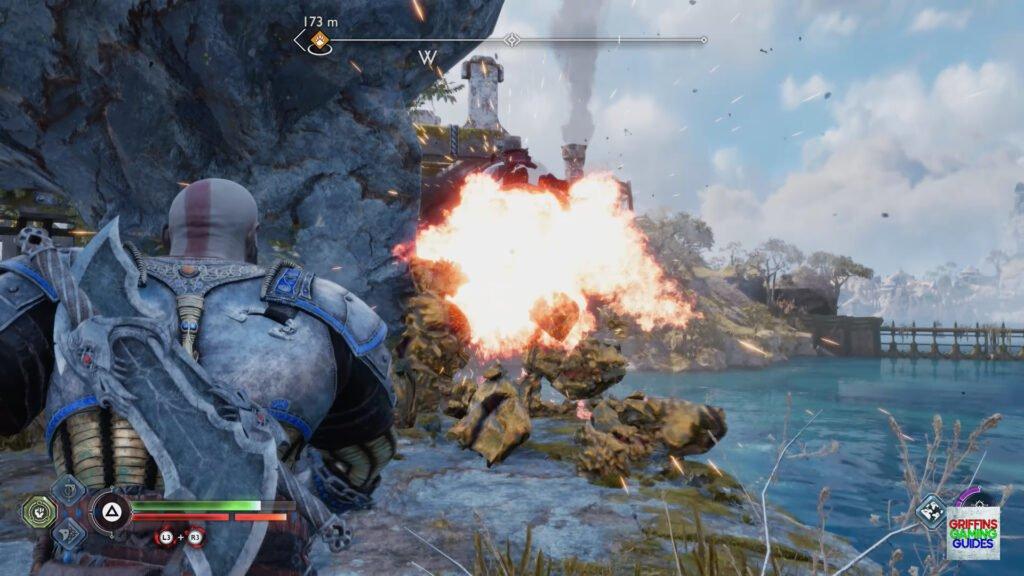 God Of War Ragnarök Making Amends Clear Rubble