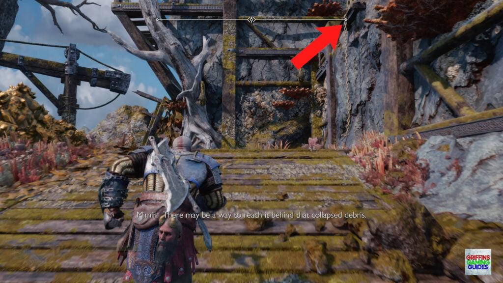 God Of War Ragnarök Making Amends Climb Gold Chain