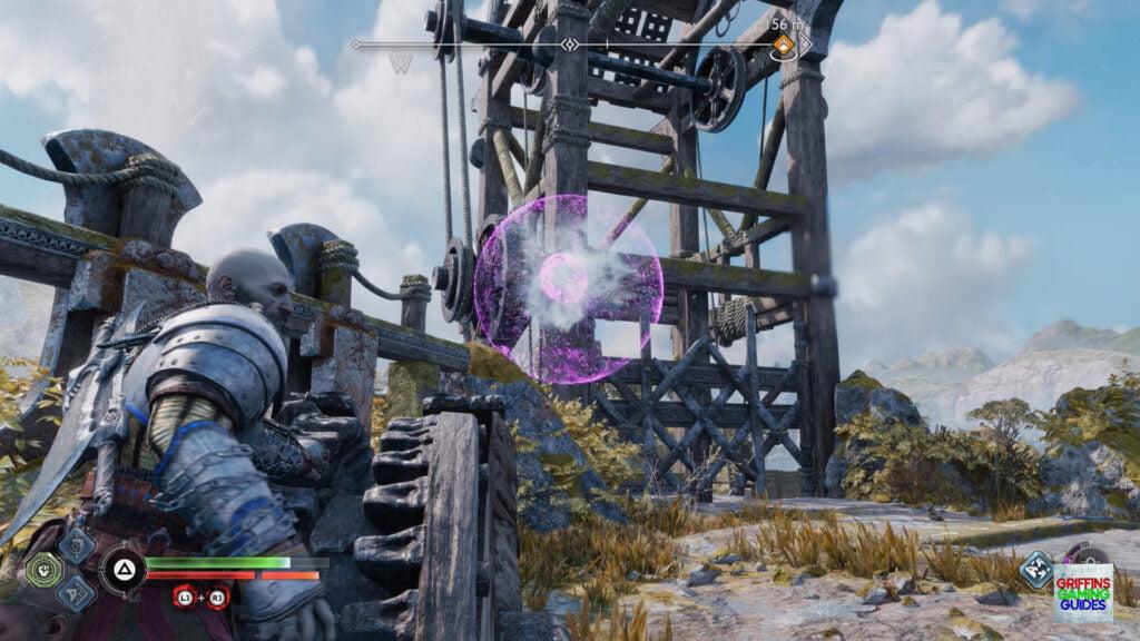 God Of War Ragnarök Making Amends Freeze Lift Mechanism