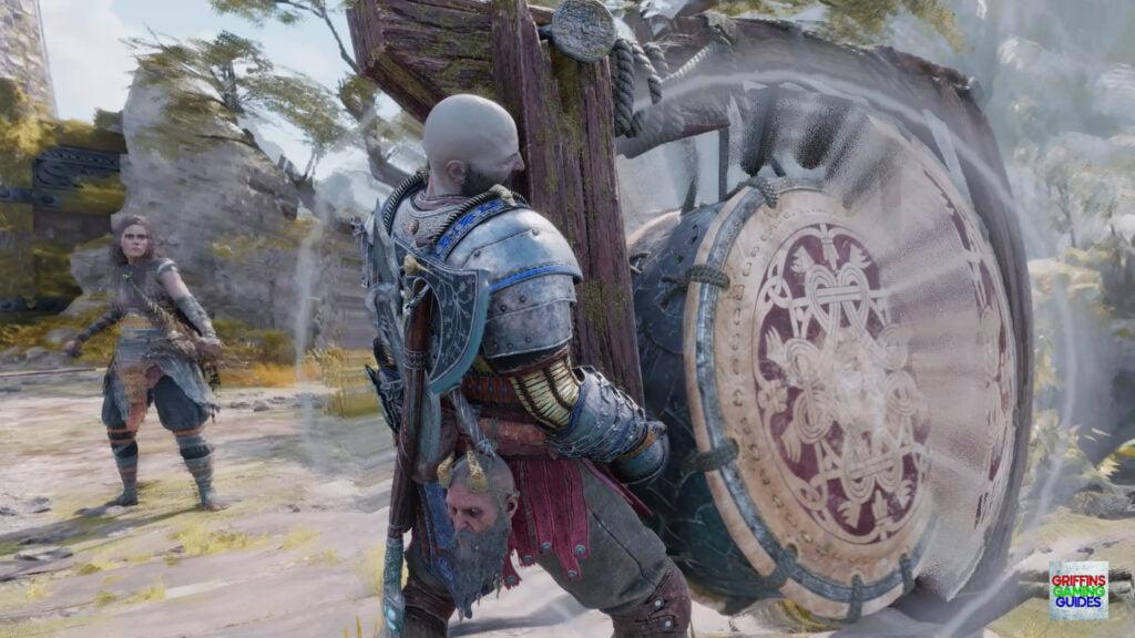 God Of War Ragnarök Making Amends Hit Drum
